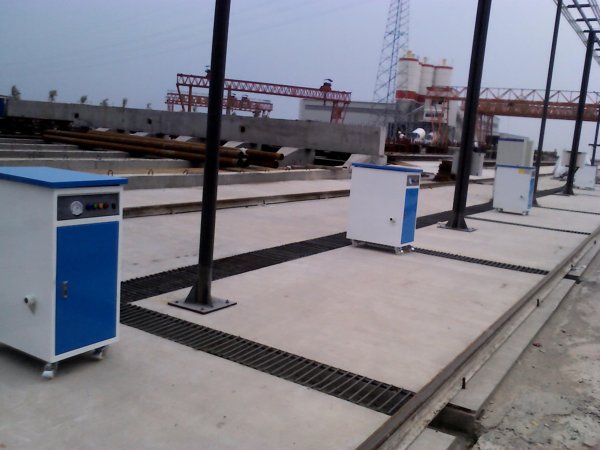 多標段混凝土預(yù)制養(yǎng)護，采用蒸汽發(fā)生器快速成型！